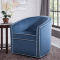 Kenton Barrel Style Swivel Chair by 