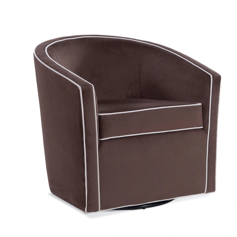 Chaise pivotante Kenton style tonneau