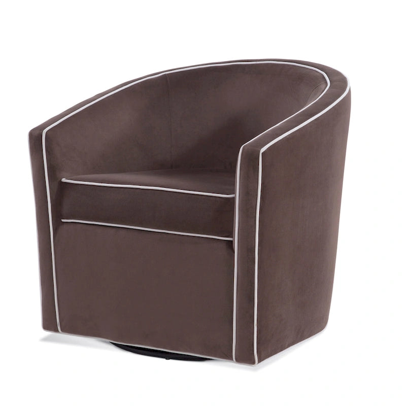 Chaise pivotante Kenton style tonneau