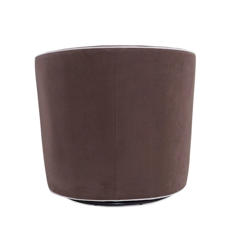 Chaise pivotante Kenton style tonneau