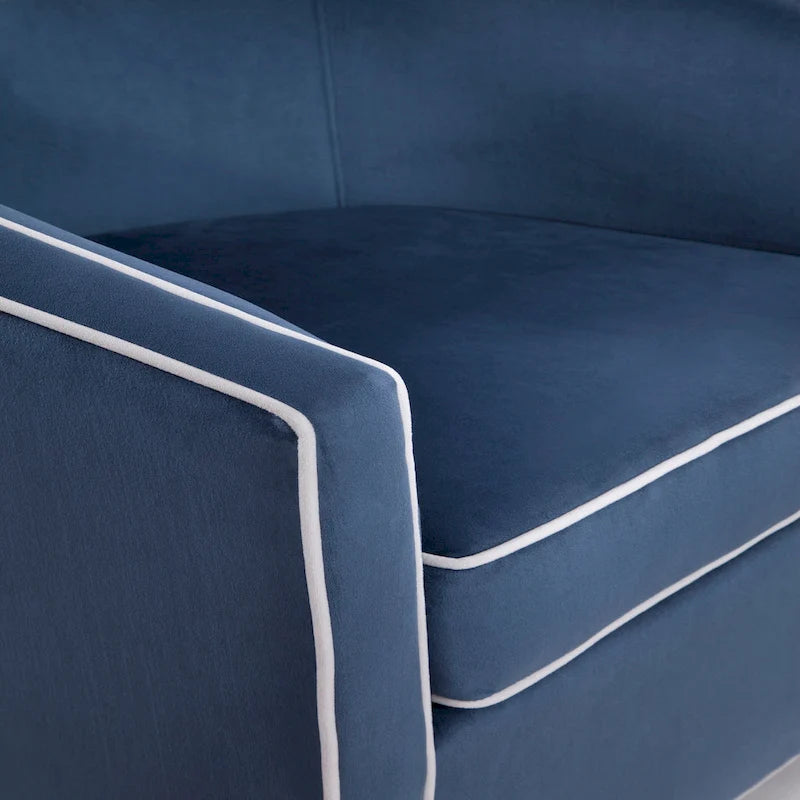 Chaise pivotante Kenton style tonneau