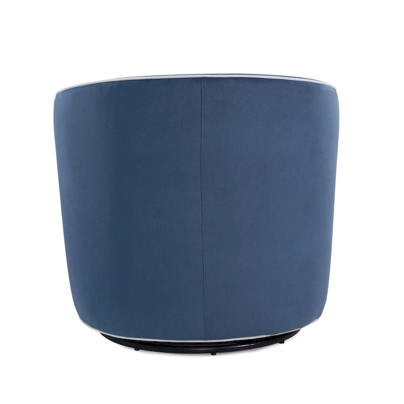 Chaise pivotante Kenton style tonneau