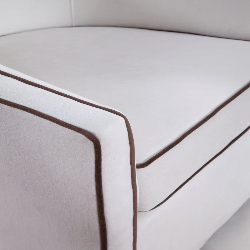 Chaise pivotante Kenton style tonneau