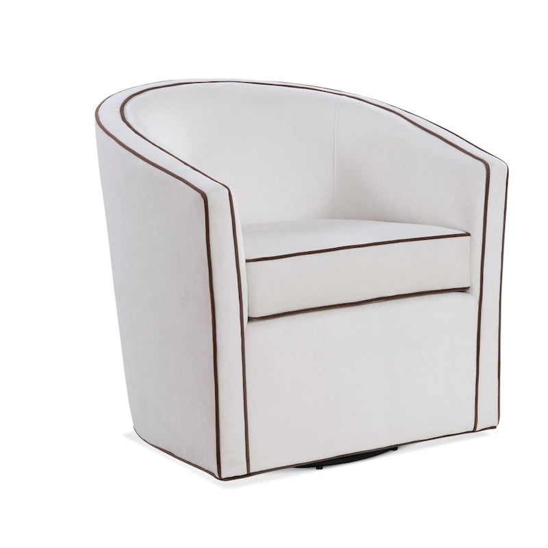 Chaise pivotante Kenton style tonneau