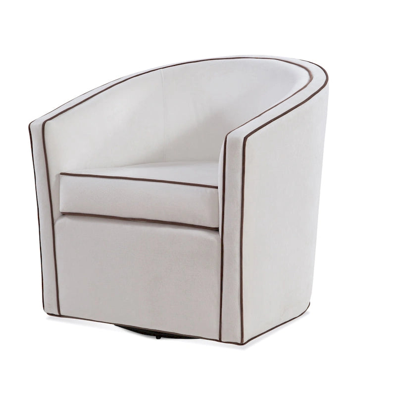 Chaise pivotante Kenton style tonneau