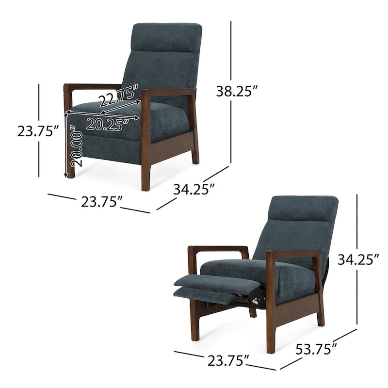 Fauteuil inclinable Neihart Waterfall à dossier repoussant