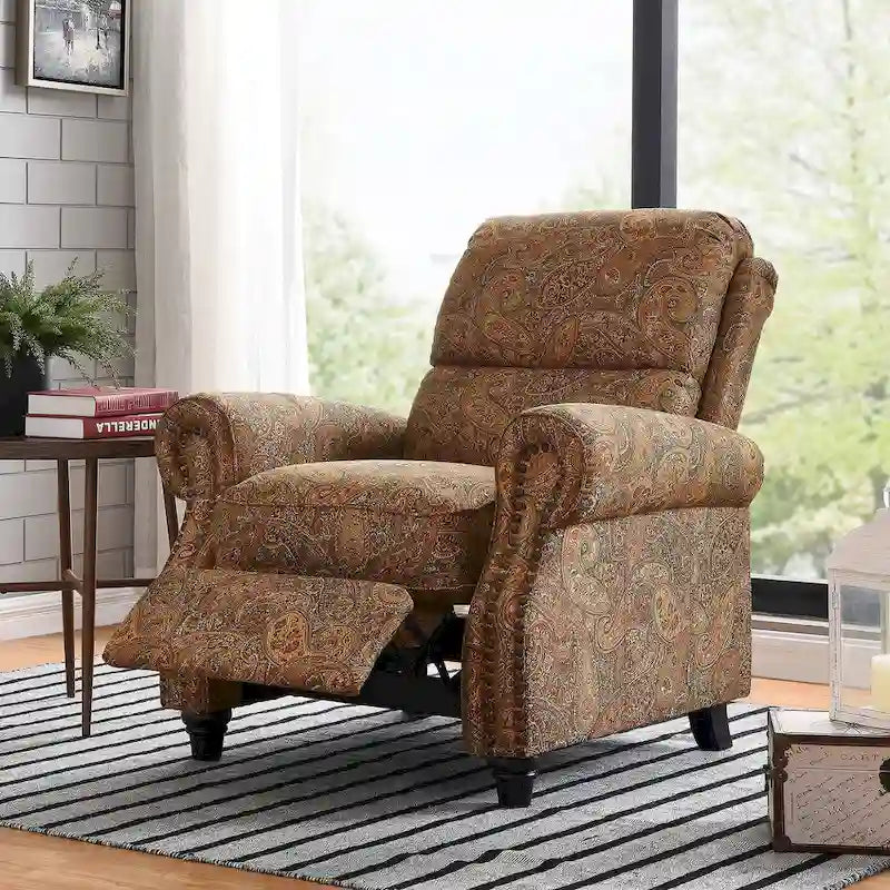  Jessie ProLounger Paisley Push Back Recliner Chair