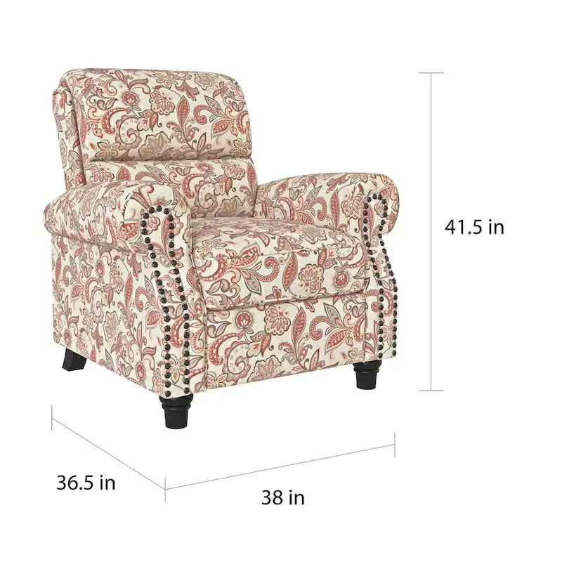Fauteuil inclinable Jessie Paisley Push Back