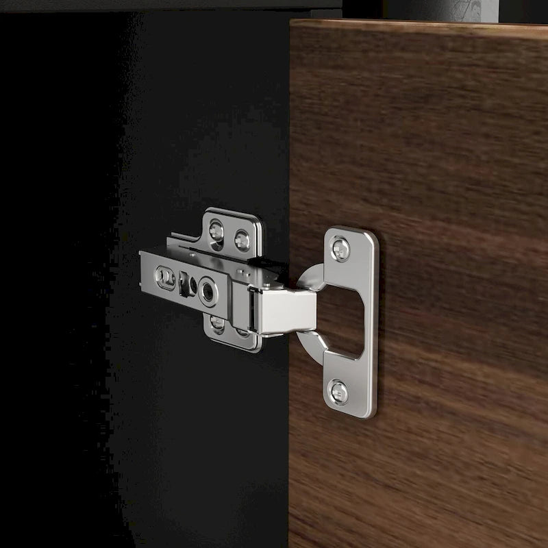54,3 Bureau d'angle avec tiroirs et meuble pour ordinateur de bureau