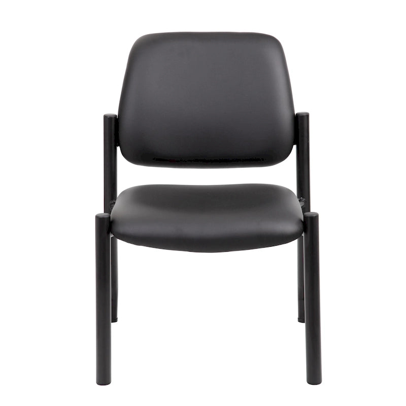 Chaise visiteur antimicrobienne grande taille