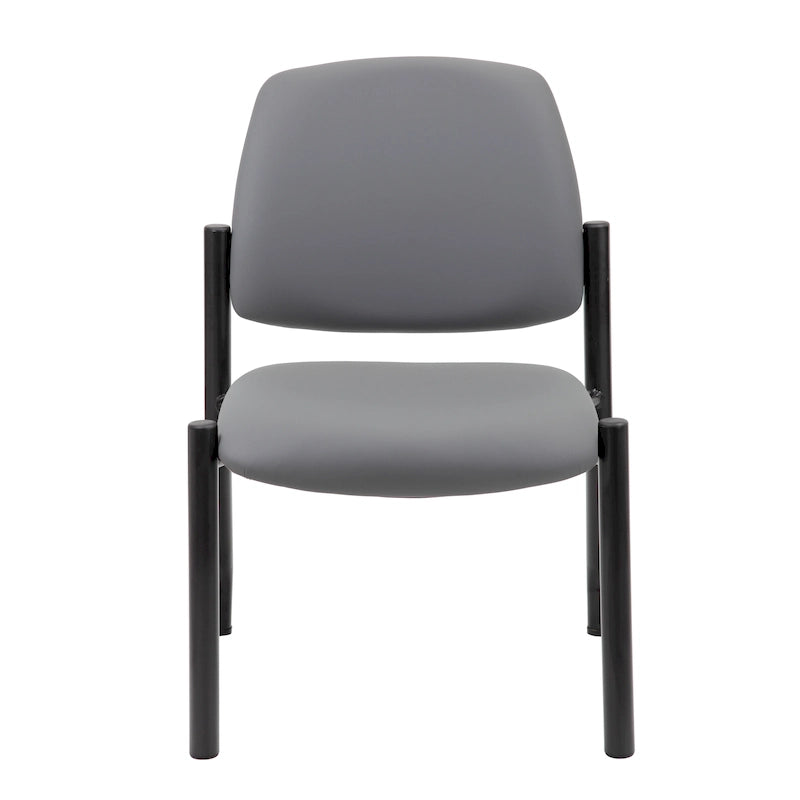 Chaise visiteur antimicrobienne grande taille