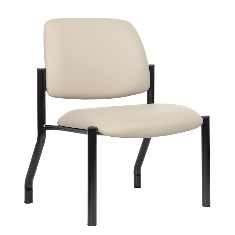 Chaise visiteur antimicrobienne grande taille
