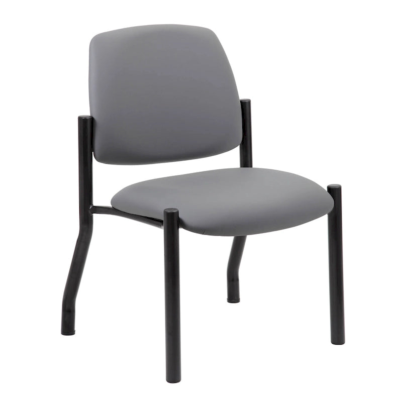 Chaise visiteur antimicrobienne grande taille