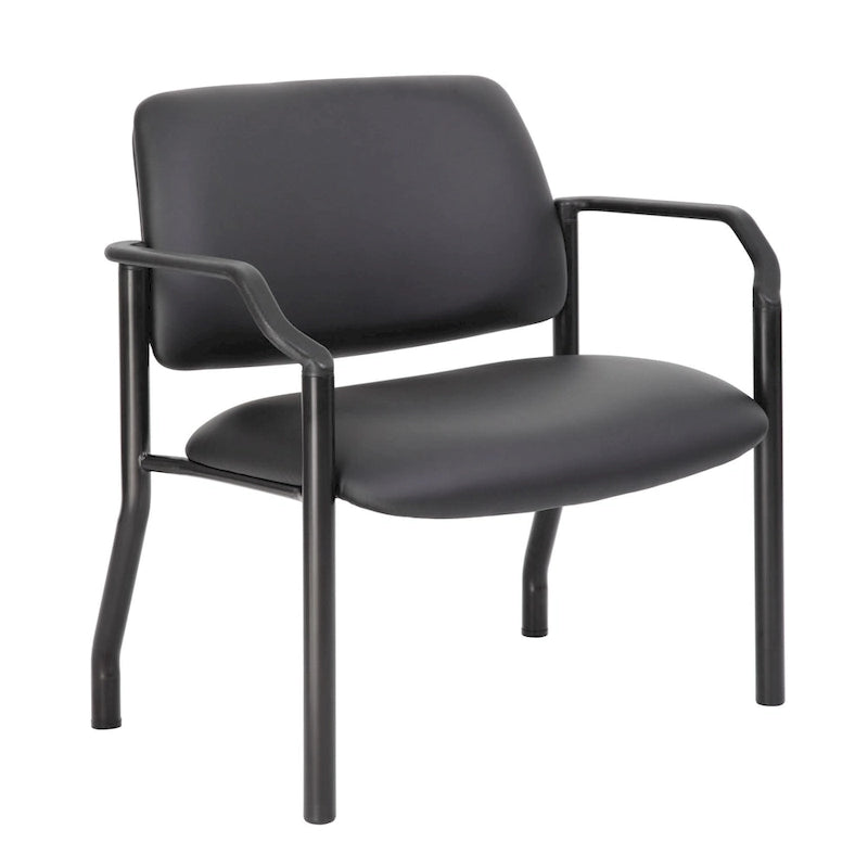 Chaise visiteur antimicrobienne grande taille