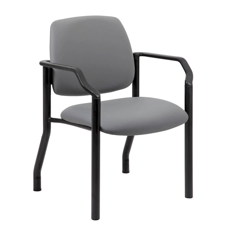 Chaise visiteur antimicrobienne grande taille
