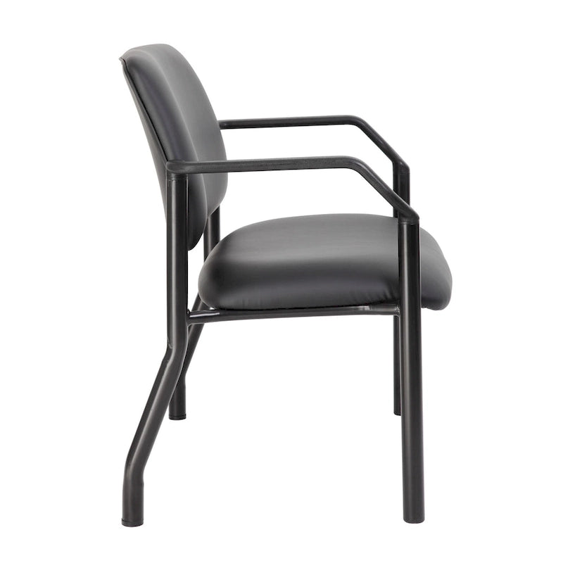 Chaise visiteur antimicrobienne grande taille