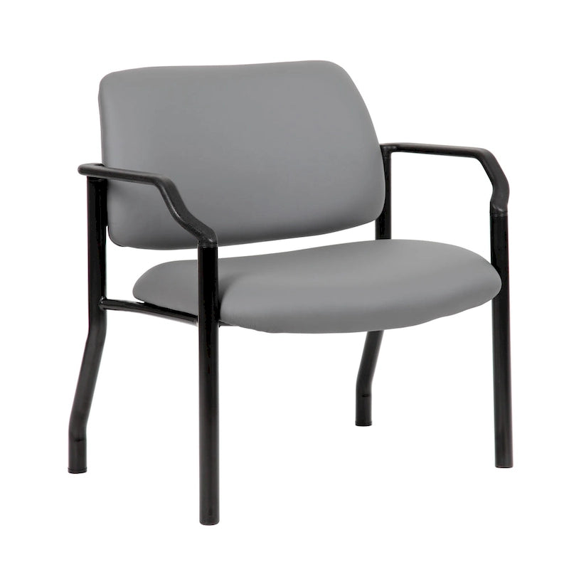 Chaise visiteur antimicrobienne grande taille