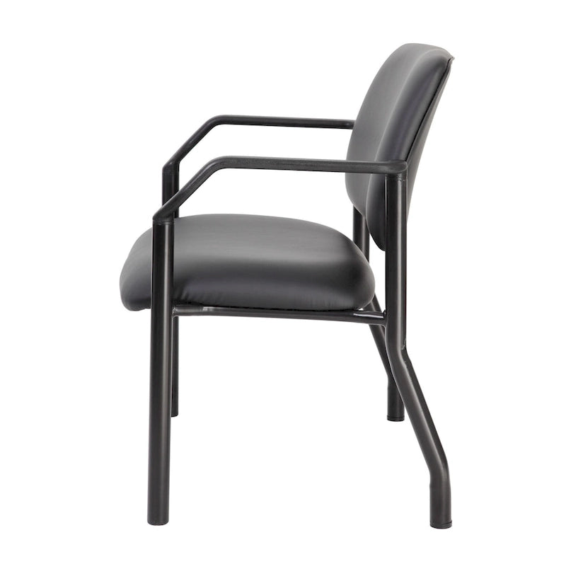 Chaise visiteur antimicrobienne grande taille