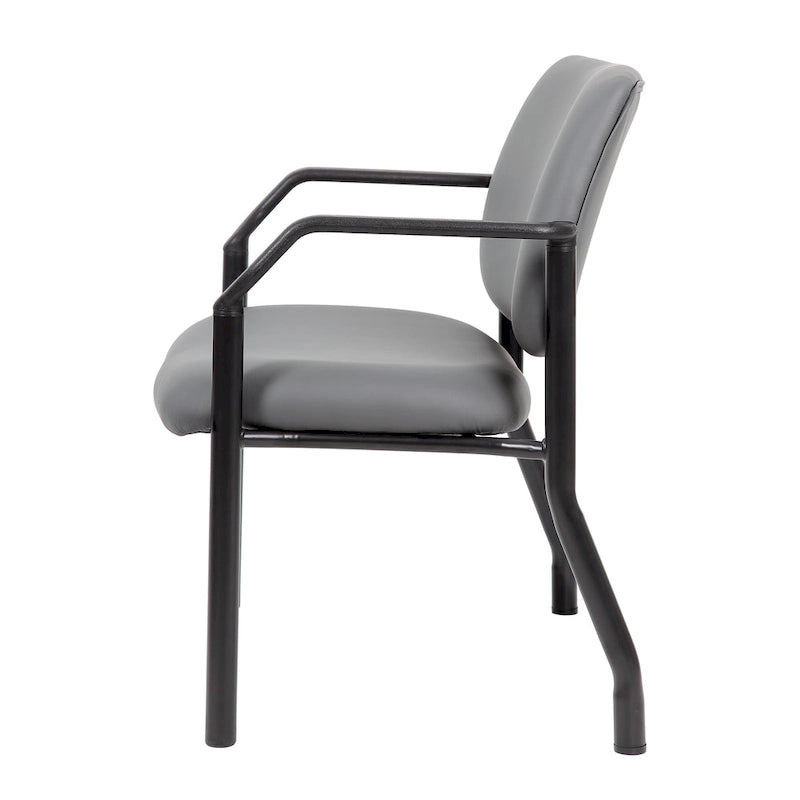 Chaise visiteur antimicrobienne grande taille
