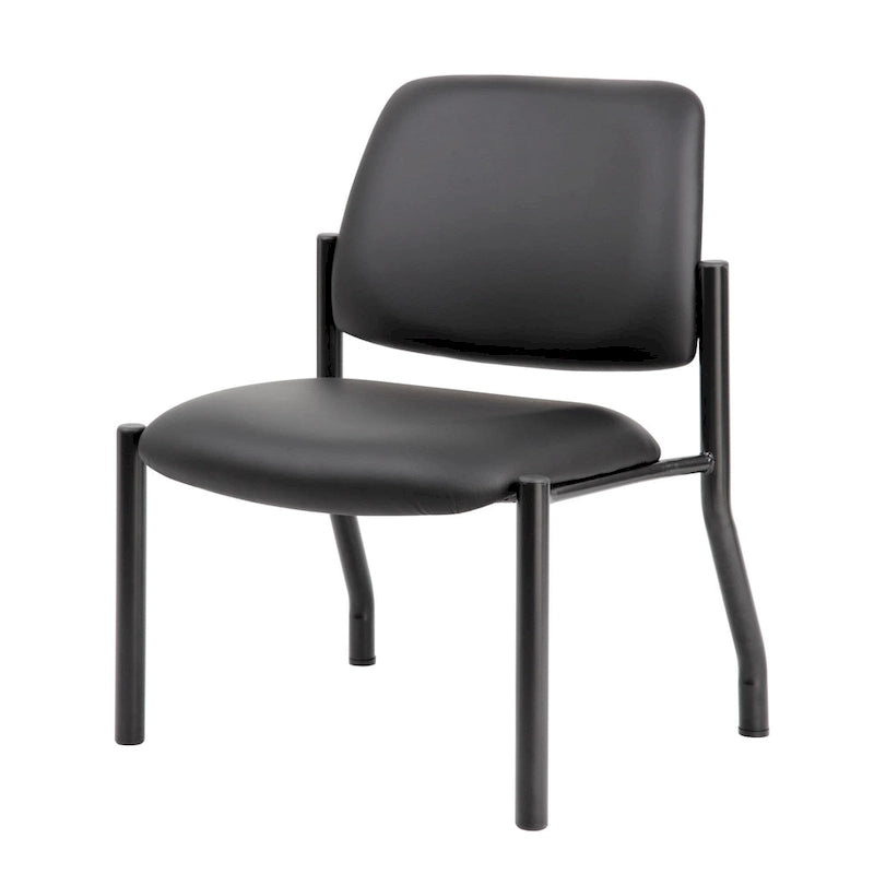 Chaise visiteur antimicrobienne grande taille