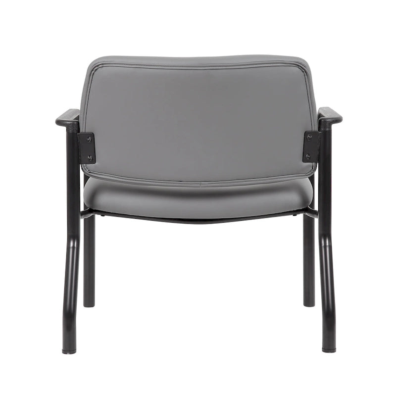 Chaise visiteur antimicrobienne grande taille