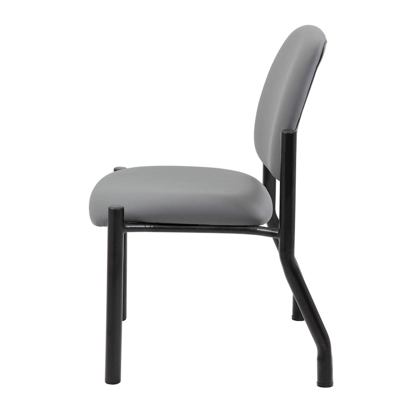 Chaise visiteur antimicrobienne grande taille
