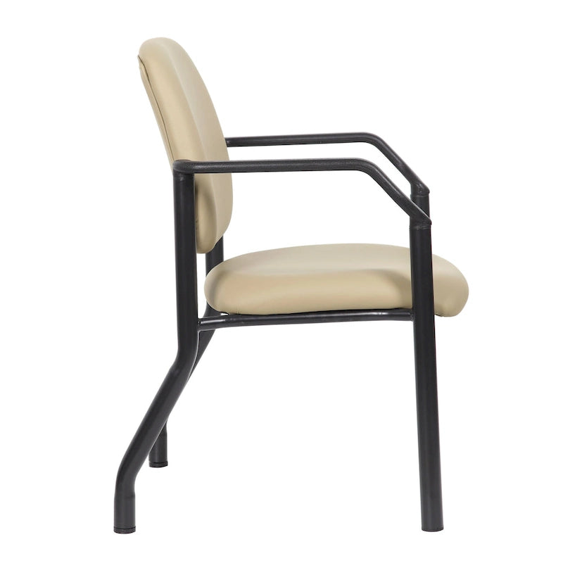 Chaise visiteur antimicrobienne grande taille