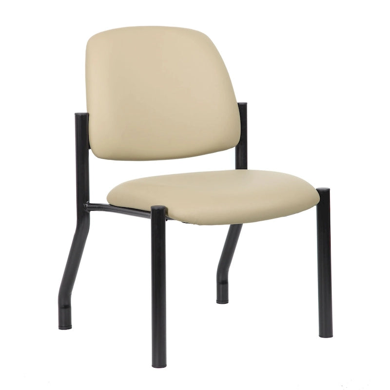 Chaise visiteur antimicrobienne grande taille