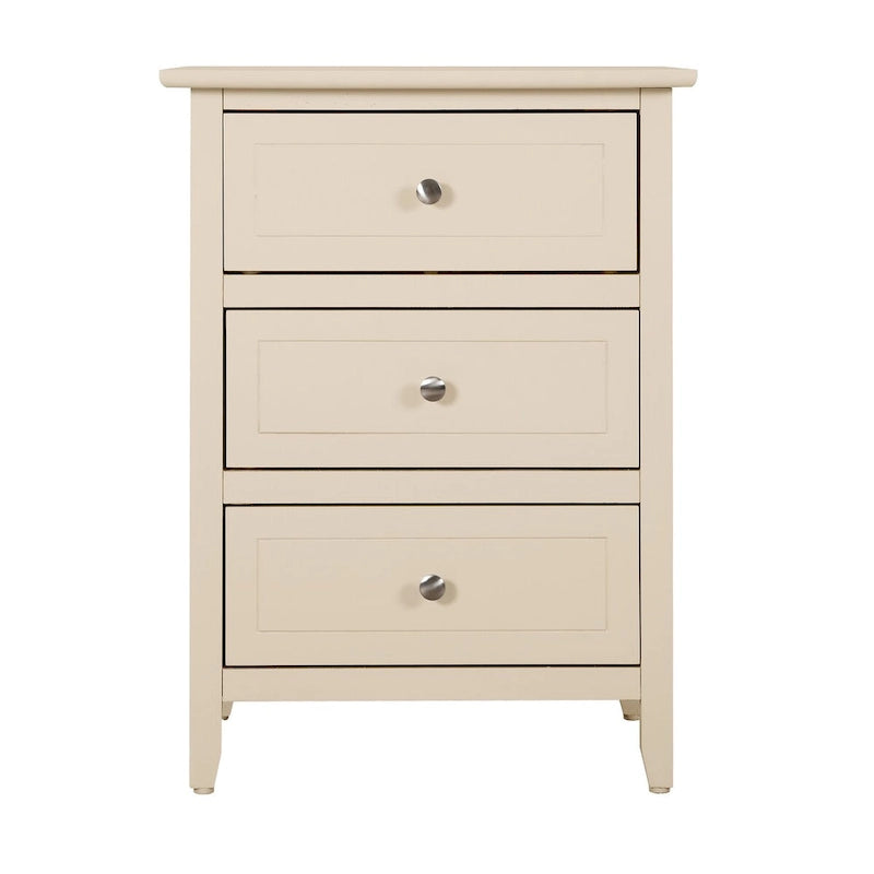 Table de chevet extra durable – Plaqué bois véritable et tiroirs assemblés à queue d'aronde