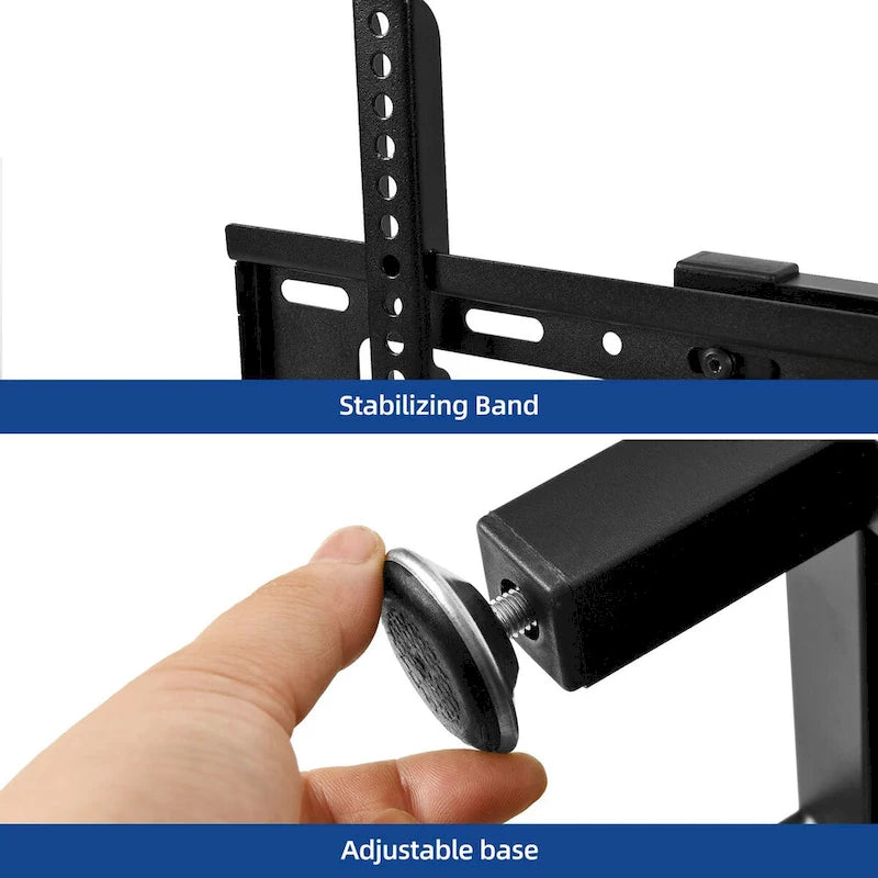Meuble TV LED avec support, prise de courant et port USB pour TV jusqu'à 70 pouces